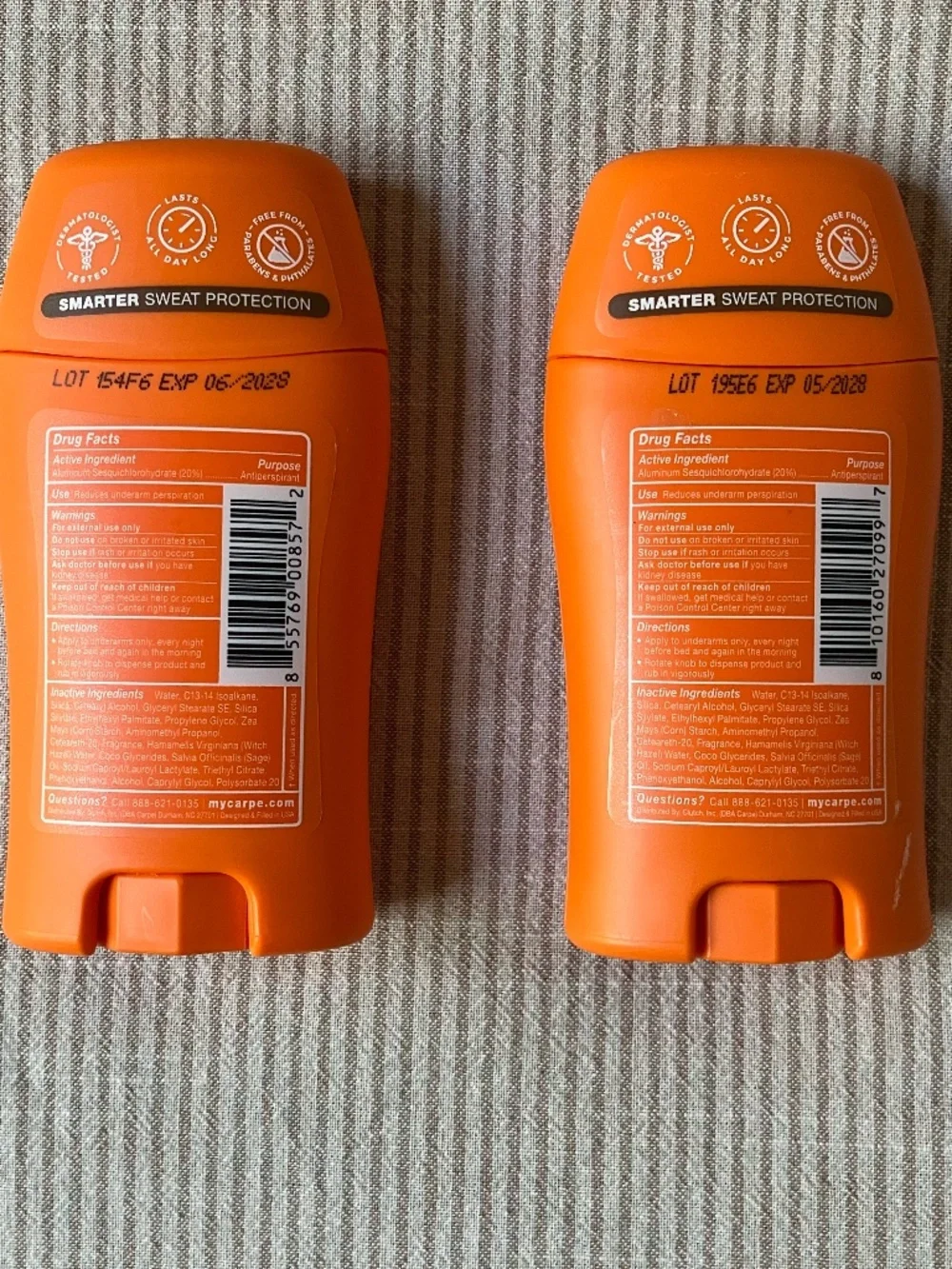 2 Carpe Sandalwood Deodorant